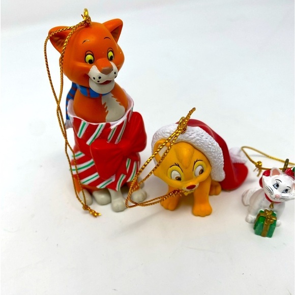 Disney Aristocats Cat Christmas Ornament Bundle - Picture 1 of 4